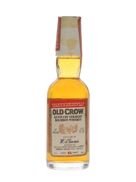 Old Crow 6 Year Old Bottled 1970s 4.7cl / 43%