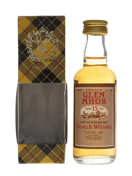 Glen Mhor 15 Year Old Bottled 1990s - Gordon & MacPhail 5cl / 40%