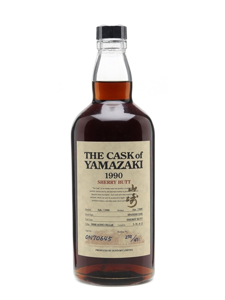 Yamazaki 1990 Sherry Butt Cask #0N70645 70cl / 60%