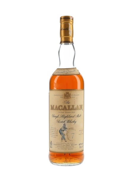 Macallan 7 Year Old Bottled 1990s - Giovinetti 70cl / 40%