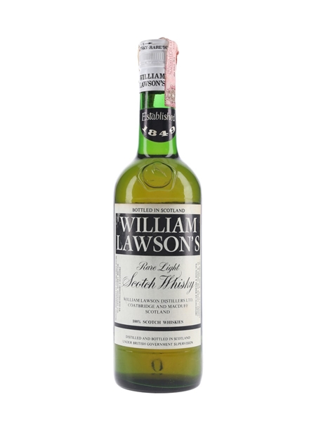 William Lawson's Rare Light Bottled 1970s - Martini & Rossi 75cl / 40%