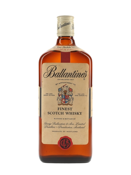 Ballantine's Finest Bottled 1970s 75cl