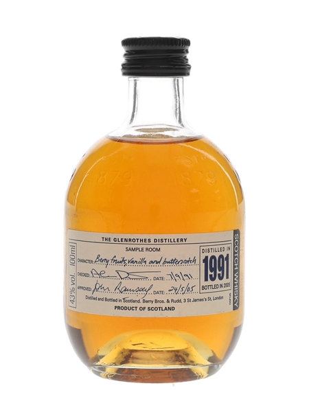 Glenrothes 1991 Bottled 2005 10cl / 43%