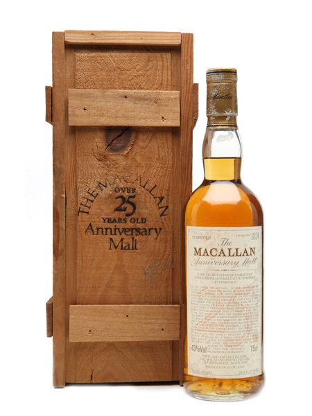 Macallan 1965 Anniversary Malt 25 Years Old 75cl