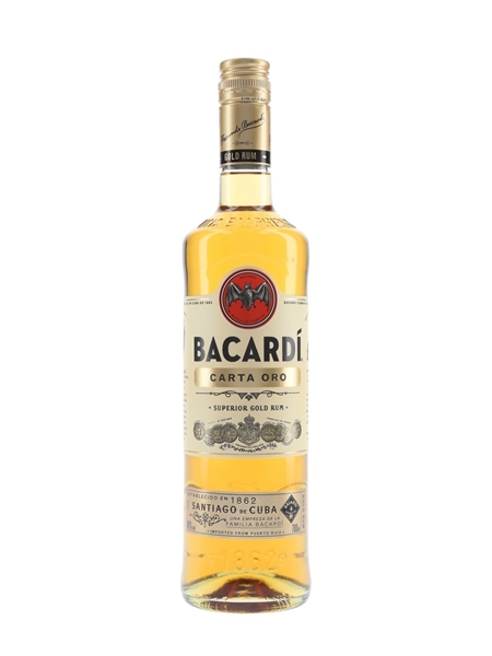 Bacardi Carta Oro Gold Rum  70cl / 40%