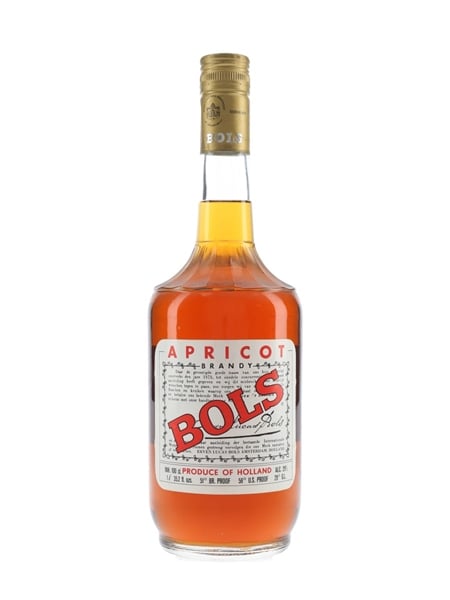 Bols Apricot Brandy Bottled 1970s 100cl / 29%