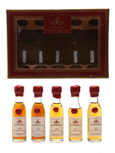 Marquis De Montesquiou The Vintage Collection Miniature Set 3 x 3cl