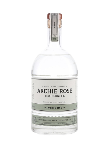 Archie Rose Distilling Co. 2016 White Rye Australia 70cl / 40%
