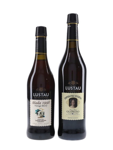 Lustau Anado 1998 & Oloroso Emperatriz Eugenia  2 x 50cl