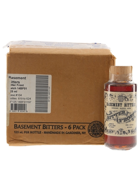 Basement Bitters Genuine Barrel Aged Bitter Frost  6 x 12.5cl / 46%