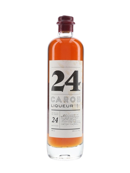 24 Carob Liqueur Pre-Release Of 24 Bottles 50cl / 24%