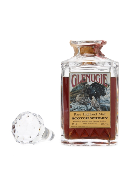 Glenugie Rare Highland Malt Crystal Decanter Sestante 75cl