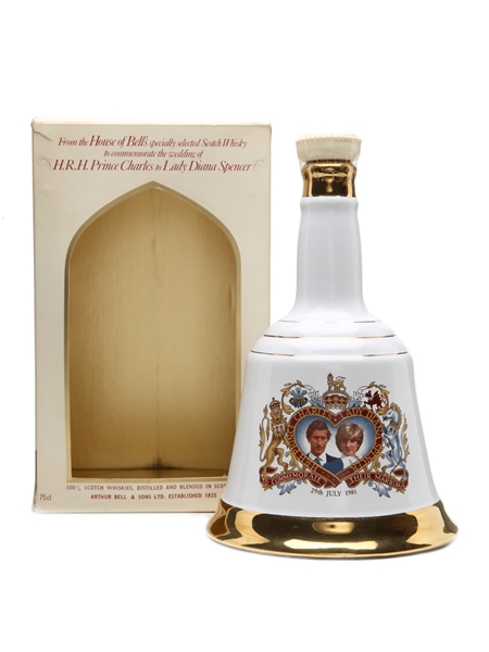 Bell's Royal Wedding 1981 Charles and Diana 75cl / 40%