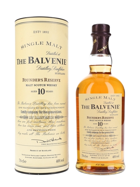 Balvenie 10 Year Old Founder's Reserve Bottled 2000s 70cl / 40%