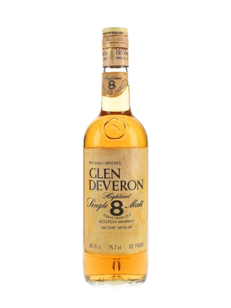 Glen Deveron 8 Year Old Bottled 1970s 75.7cl / 40%