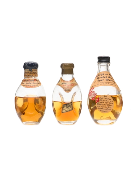 Assorted Blended Scotch Whisky 3 x 5cl 