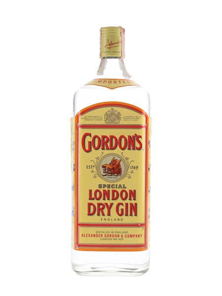 Gordon's London Dry Gin - Lot 76327 - Buy/Sell Gin Online