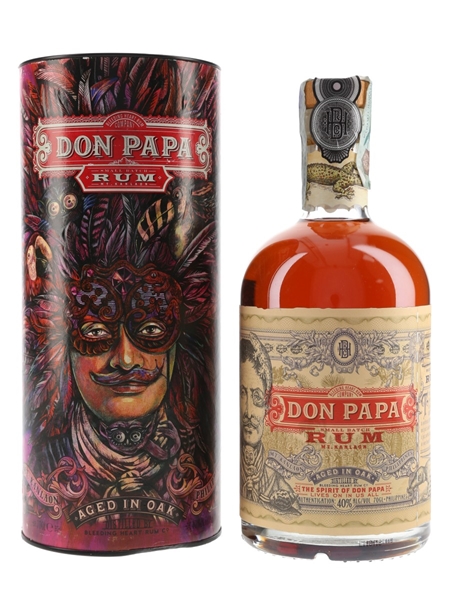 Don Papa 7 Year Old Small Batch Rum Bleeding Heart Rum Company - Philippines 70cl / 40%