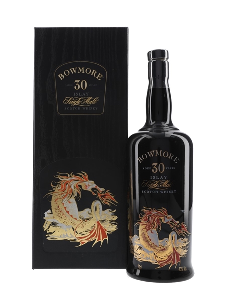 Bowmore 30 Year Old Sea Dragon Bottled 1990s 70cl / 43%