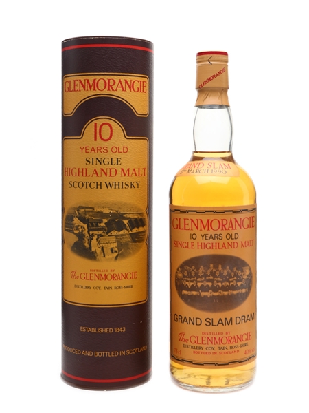 Glenmorangie 10 Years Old Grand Slam Dram 75cl