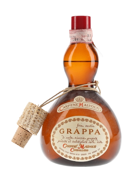 Carpene Malvolti Vecchia Grappa Bottled 1970s 75cl