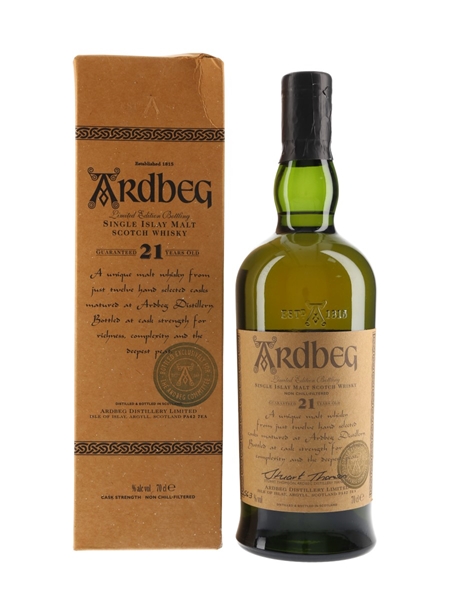 Ardbeg 21 Year Old - Lot 75857 - Buy/Sell Islay Whisky Online