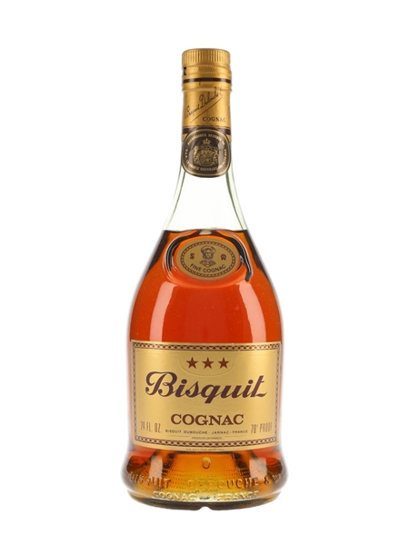Bisquit 3 Star Bottled 1970s 68cl / 40%