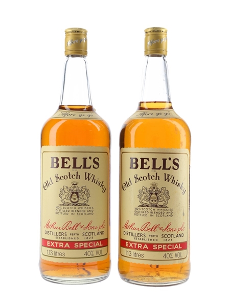 Bell's Extra Special Bottled 1980s 2 x 113cl / 40%