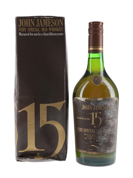 Jameson 15 Year Old Bottled 1980s 75cl / 40%