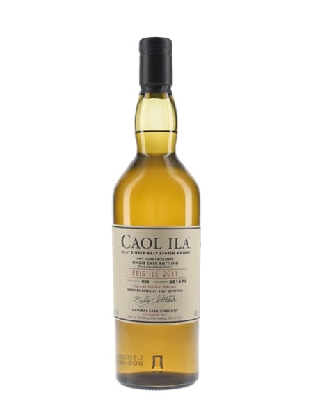 Caol Ila 2000 Natural Cask Strength Feis Ile 2011 70cl / 64.3%