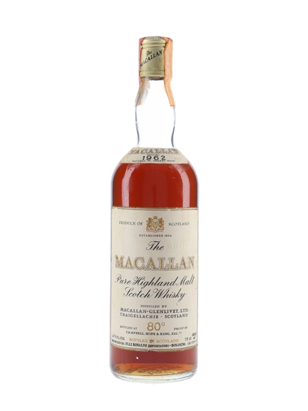 Macallan 1962 Campbell, Hope & King Bottled 1970s - Rinaldi 75cl / 46%