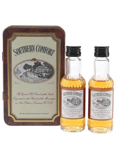 Southern Comfort The Grand Old Drink Of The South - Morgan Furze Ltd. 2 x 5cl / 40%