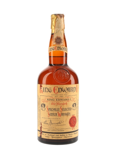 King Edward I Bottled 1960s - Clan Munro Whisky 75cl / 43%