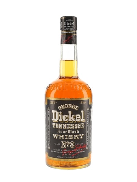 George Dickel Old No.8 Brand Bottled 1990s 75cl / 40%