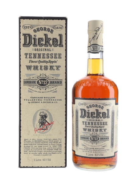 George Dickel No.12 Brand Bottled 1990s 100cl / 43%