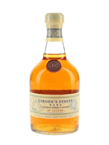 Gibson's Finest 18 Year Old  75cl / 40%