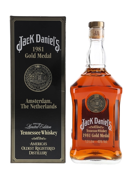 Jack Daniel's 1981 Gold Medal  100cl / 43%