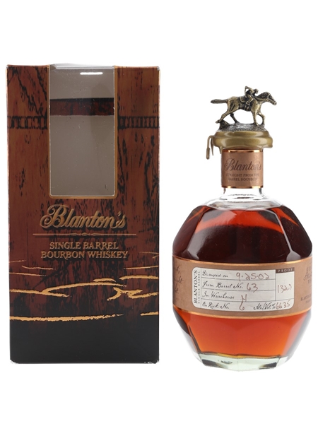 Blanton's Straight From The Barrel No. 63 Bottled 2002 70cl / 66.35%