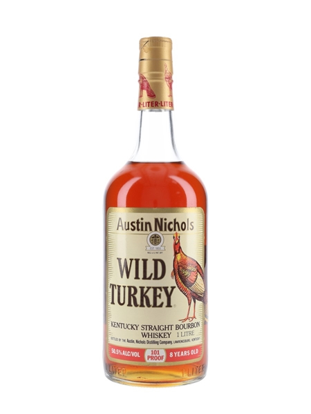 Wild Turkey 8 Year Old 101 Proof Bottled 1990s 100cl / 50.5%