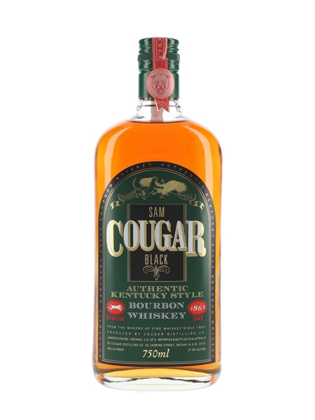 Sam Cougar Black  75cl / 37%