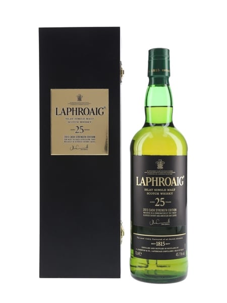 Laphroaig 25 Year Old 2013 Cask Strength Edition 70cl / 45.1%