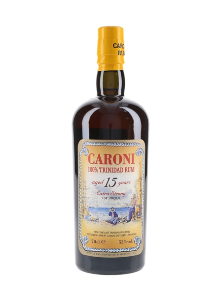 Caroni 1998 15 Year Old Extra Strong Trinidad Rum Bottled 2013 - Velier 70cl / 52%