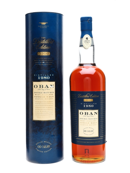 Oban 1980 Distillers Edition First Release 100cl