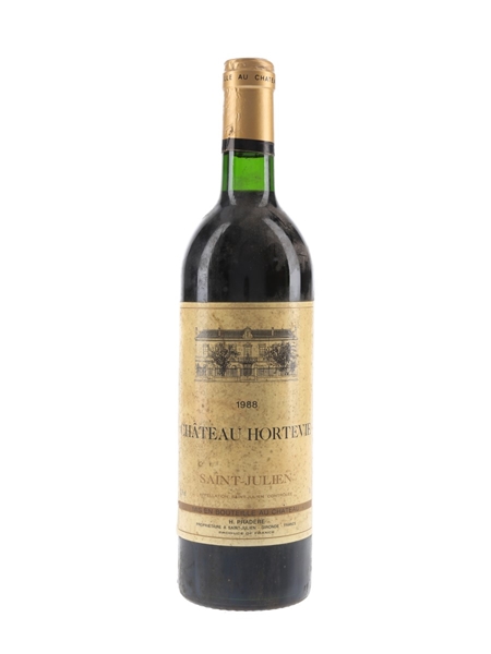 Chateau Hortevie 1988 Saint Julien 75cl / 12.5%