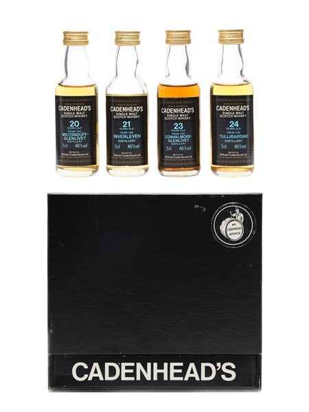 Cadenhead's Whisky Blue Set Set No.35 4 x 5cl