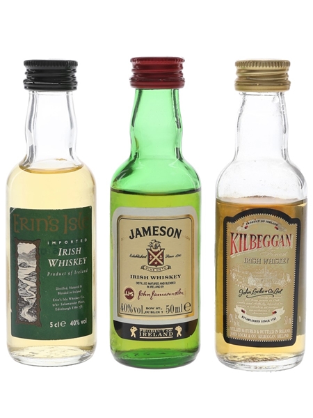Erin's Isle, Jameson & Kilbeggan  3 x 5cl / 40%