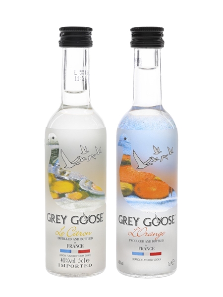 Grey Goose Le Citron & L'Orange  2 x 5cl / 40%