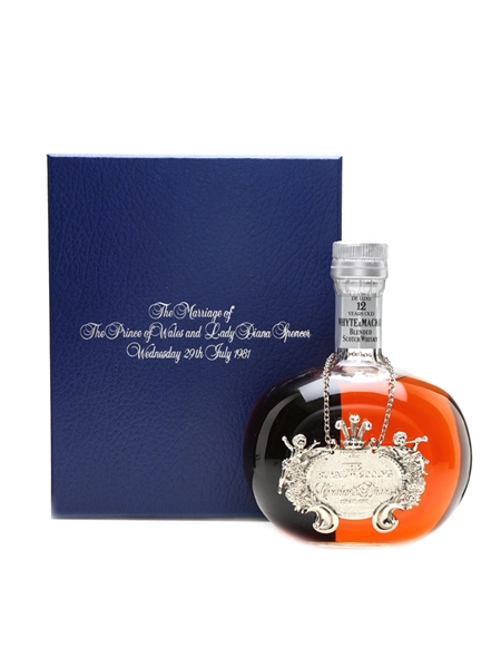 Whyte & Mackay 12 Year Old The Royal Wedding 1981 75cl / 43%