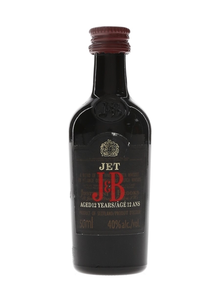 J & B Jet 12 Year Old Bottled 1990s - Canadian Market 5cl / 43%