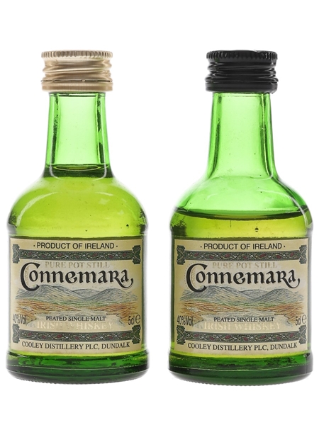 Connemara Peated Single Malt Cooley Distillery 2 x 5cl / 40%